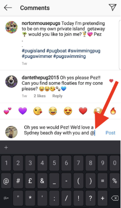 how to tag someone privately on instagram